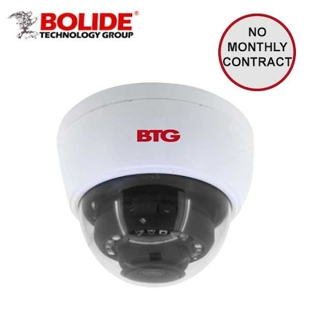 Bolide 5MP IP Fixed vandal dome camera 2.8mm lens I.R., POE IP66 BOL-BTG-N1529